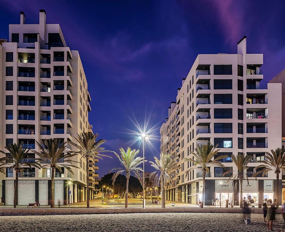 Expoholidays - Primera Linea De Playa Villapepita Parking Gratis Almeria Bagian luar foto